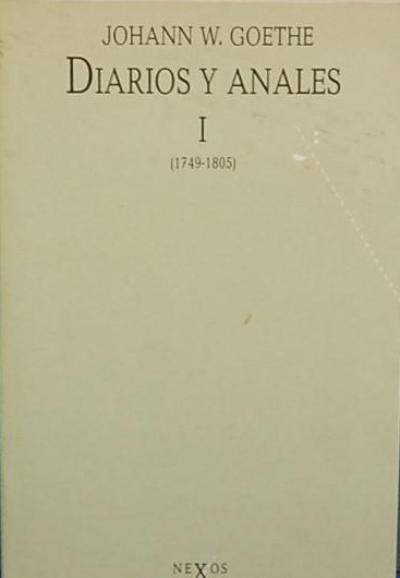 Diarios y anales I